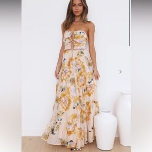 DREAM LOOK MAXI DRESS YELLOW